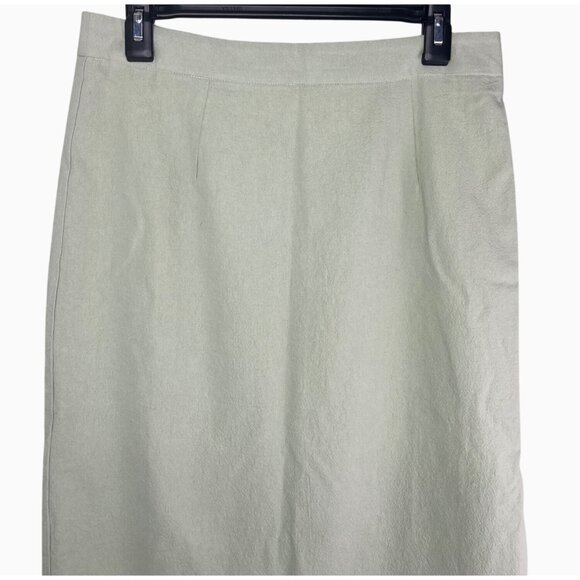 Anthropologie 4Th & Reckless Cheyanne Skirt Textured Midi Pencil Style Large - Picture 3 of 12